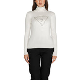Guess White Viscose Turtleneck -   -  Guess.